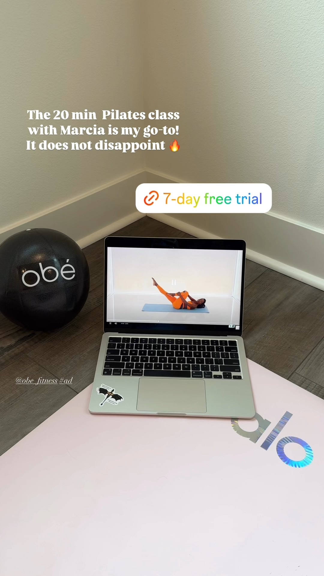 My at-home Pilates go to!! Obé Fitness has the best classes for quick workouts and even has a workout set for endometriosis 💛 Use the link for a free 7 day trial. 🏋️‍♀️

#LTKActive