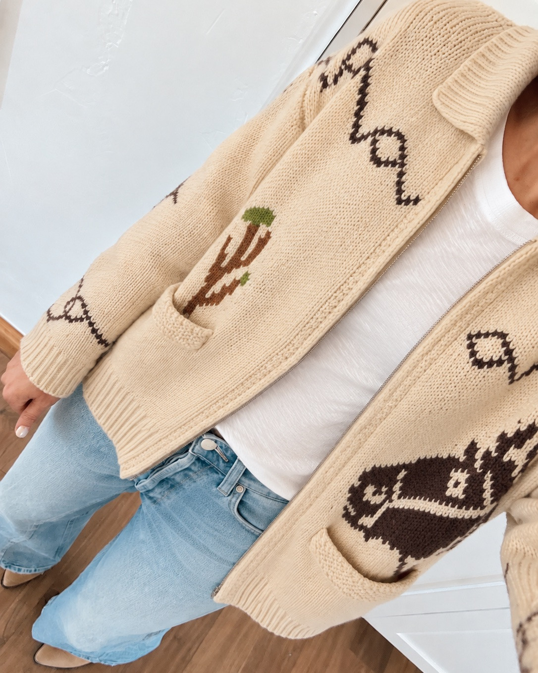 This cardigan looks just like the GREAT for a fraction of the price!

#LTKootd