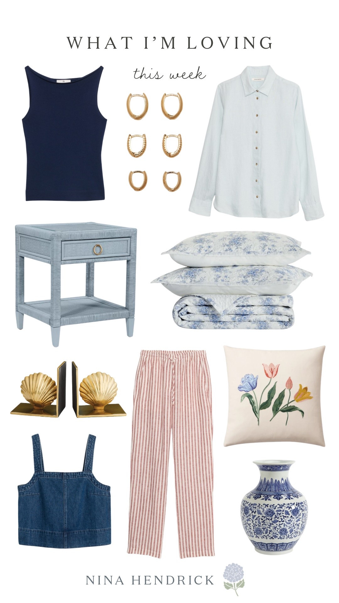 What I’m loving this week from banana republic, birch lane, madewell, and Ballard designs 

#LTKStyleTip #LTKHome #LTKSeasonal
