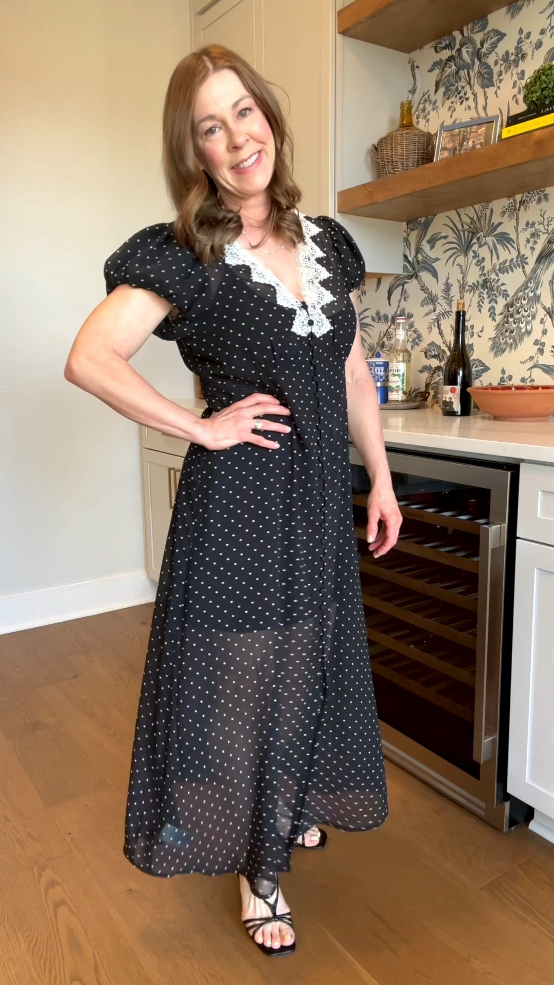 What is not to love about this dress? It’s sheer with a short slip underneath! Polka dots are trending right now! 
I’m in a medium petite! 
#gap #polkadots #springdress

#LTKootd #LTKPetite
