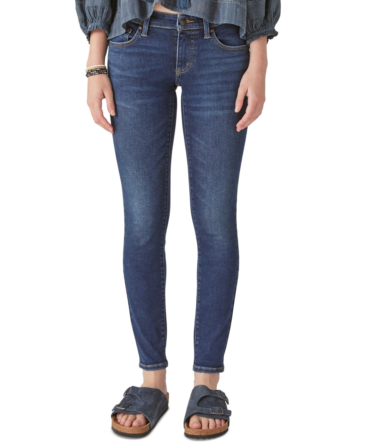 Lucky Brand Lizzie Low Rise Skinny Jeans | Macys (US)