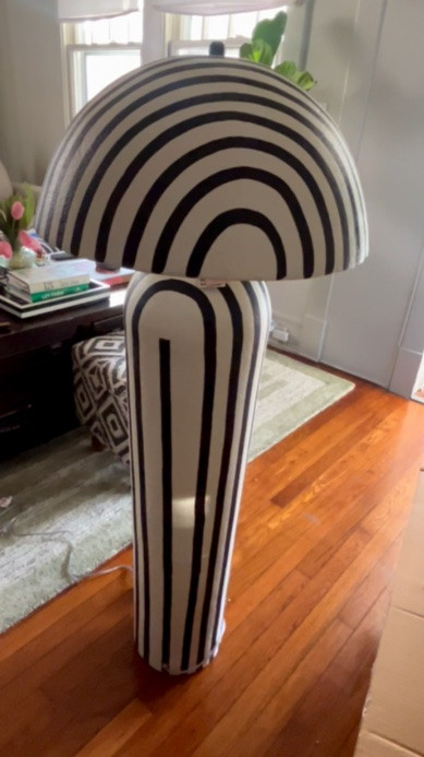 Whimsical light fixture for home.