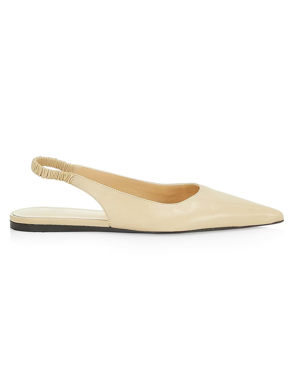 Spike Leather Slingback Flats | Saks Fifth Avenue