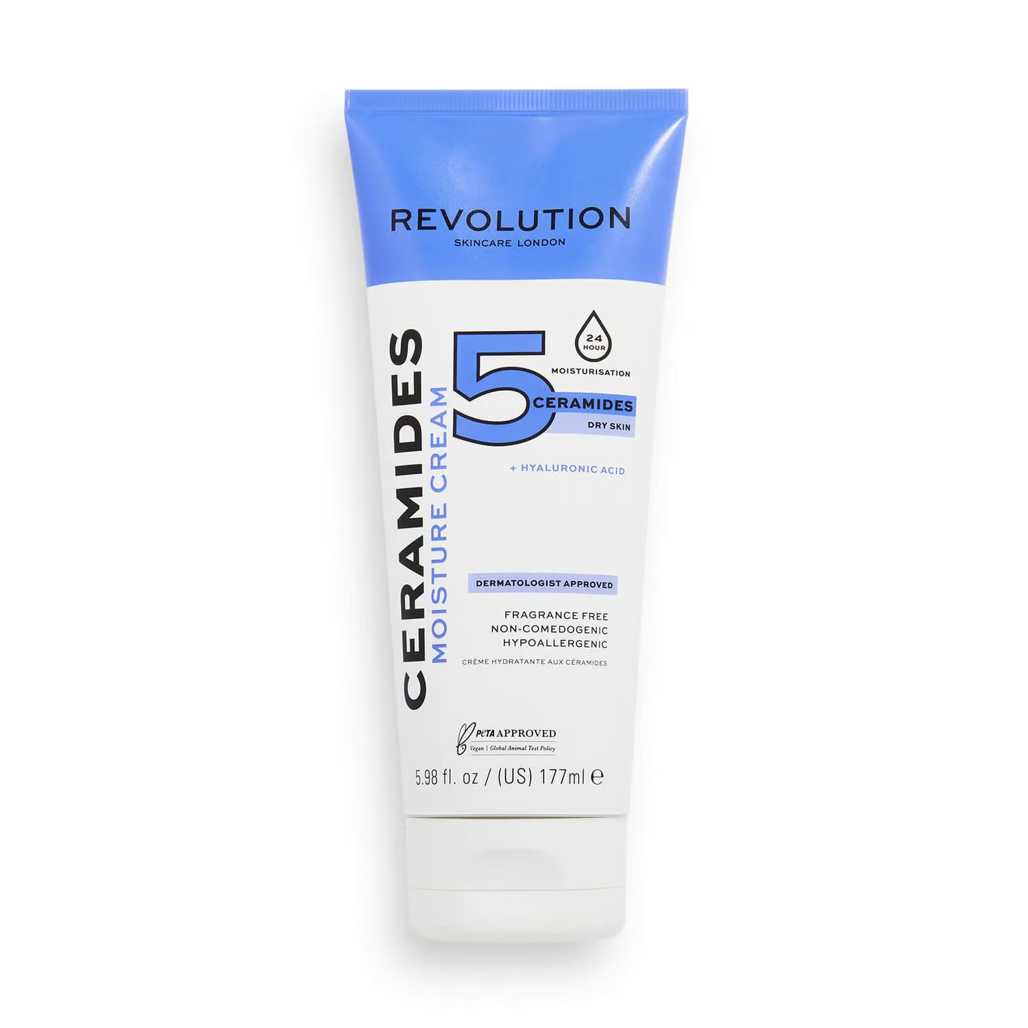 Revolution Skincare Ceramides Moisture Cream 177ml | Look Fantastic (UK)