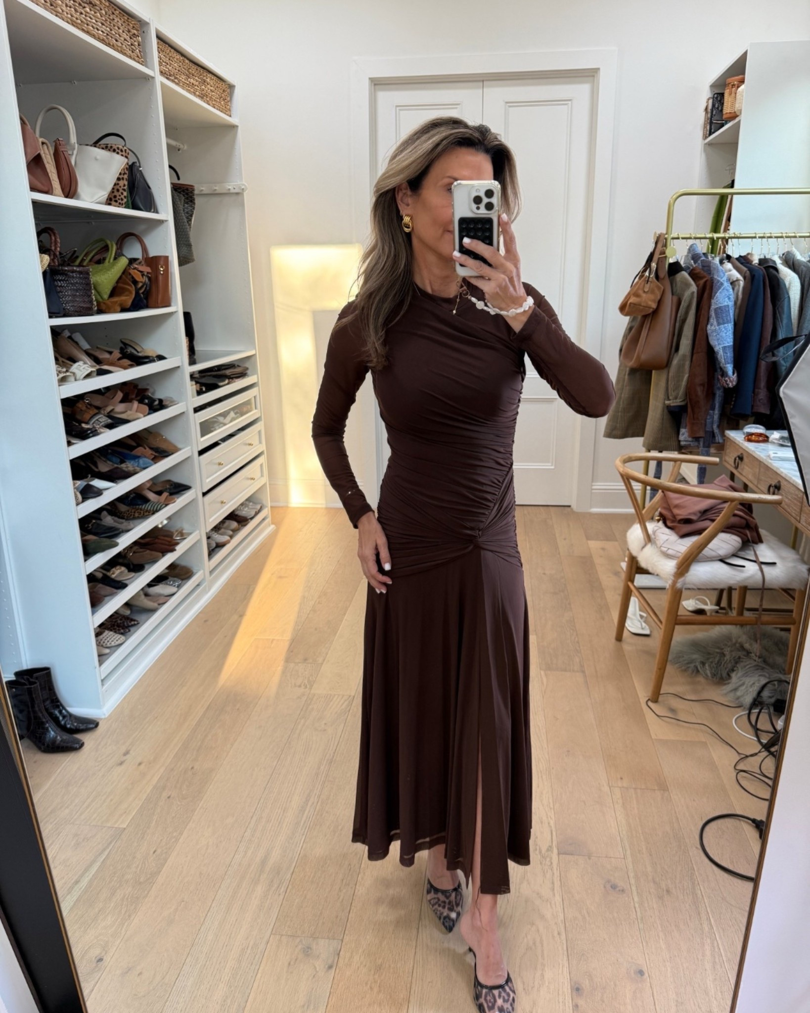 Dress is stunning! Price is right, wearing a small. 

-Amazon mules are 10/10 TTS 

#LTKSeasonal #LTKOver40