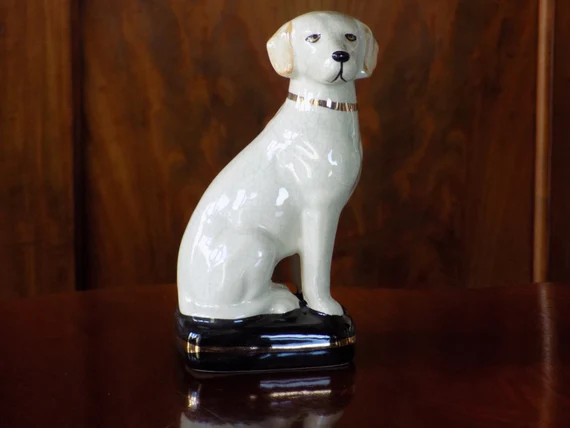 VINTAGE CERAMIC DOG Figurine.The Libra Company Dog | Etsy | Etsy (US)