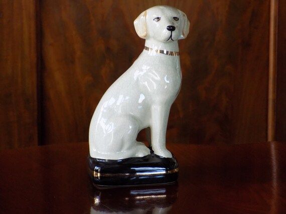 VINTAGE CERAMIC DOG Figurine.The Libra Company Dog | Etsy | Etsy (US)