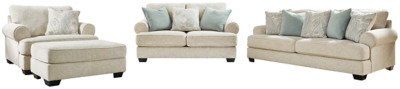 Monaghan Sofa, Loveseat, Chair and Ottoman | Ashley