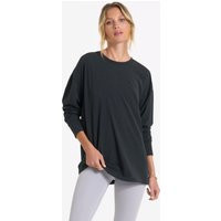 Vuori Long-Sleeve Feather Tee | Washed Black | XL | Vuori Clothing (US & Canada)