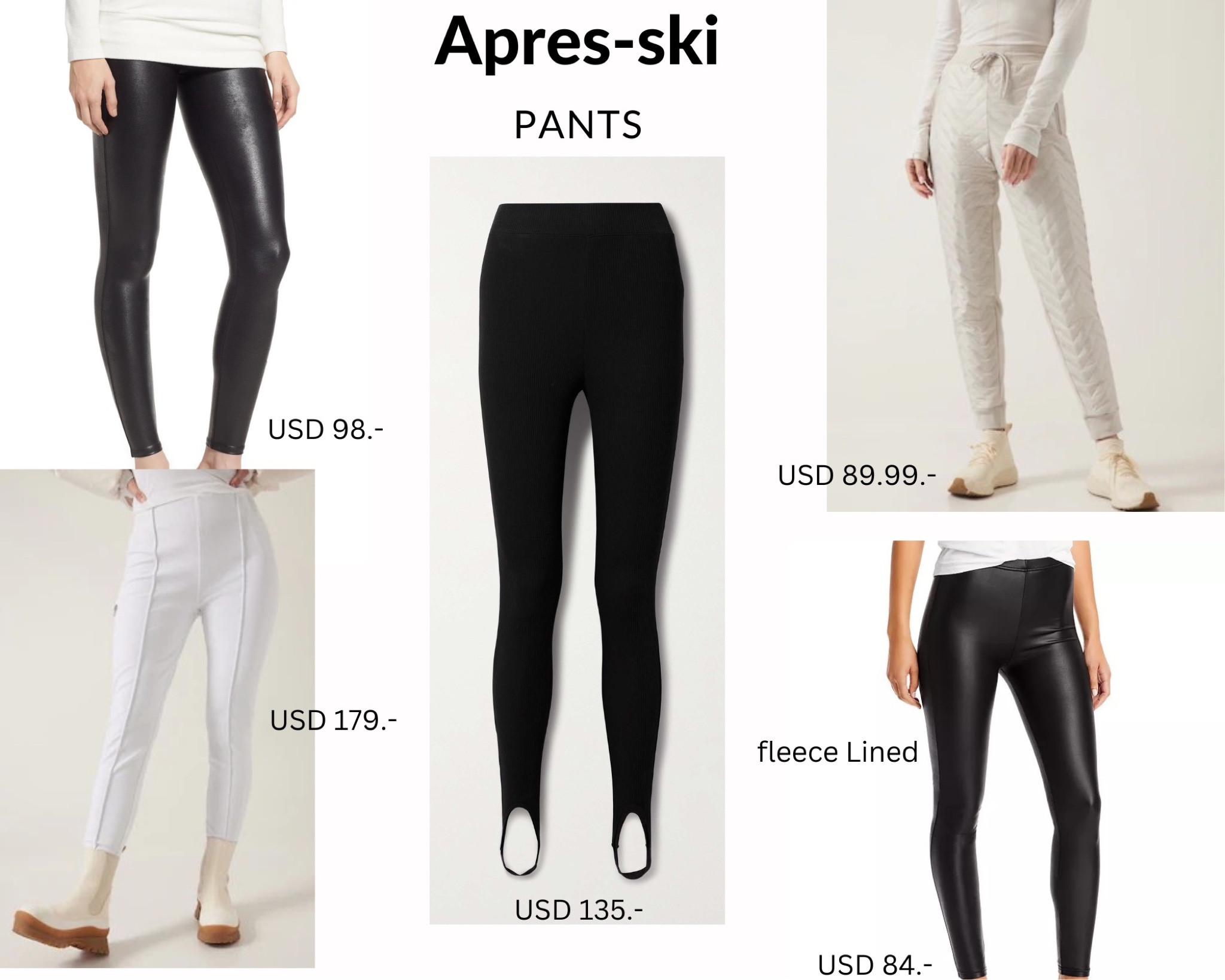 Legging shop snow pants