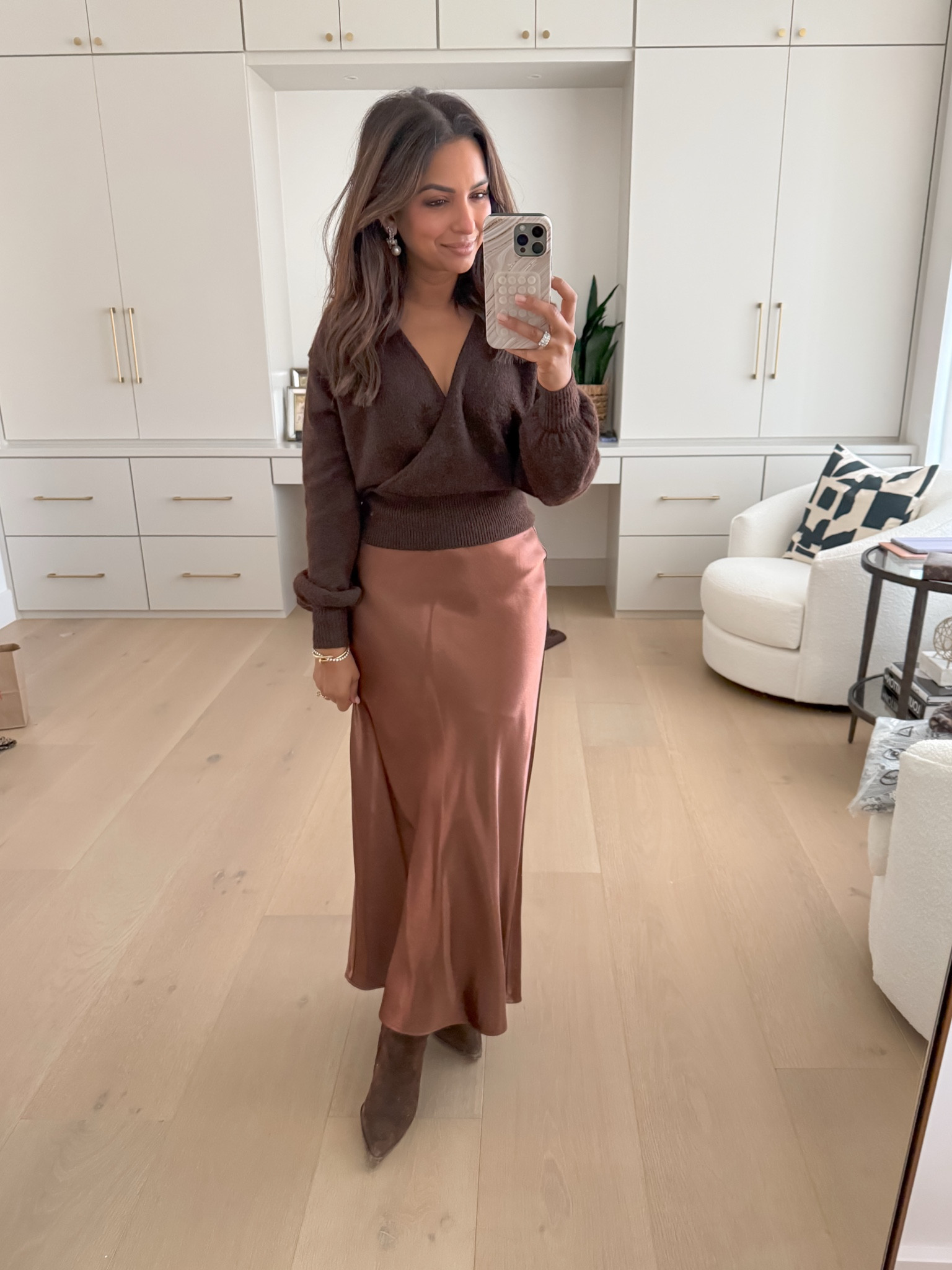 What I wore for family photos! Both my sweater and skirt are things I already had in my closet * linked the exact skirt and boots, and similar sweaters! 

#LTKSeasonal #LTKHoliday #LTKStyleTip