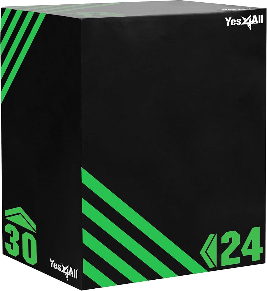 Yes4All 3 in 1 Foam Plyometric Jump Box Jump Training & Conditioning-Plyo Jump Box for Jump Train... | Amazon (US)