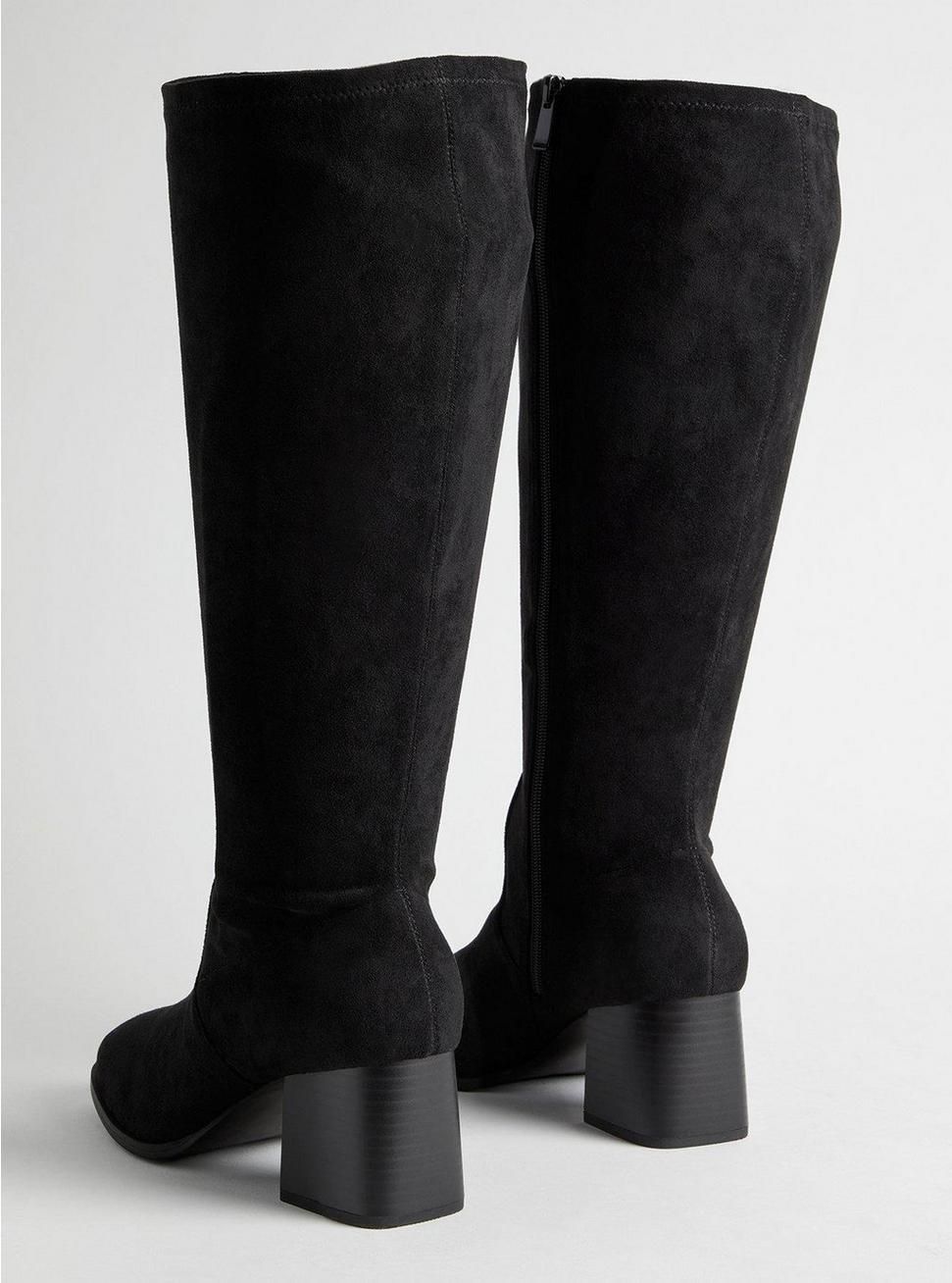 Square Toe Heel Knee Boot (WW) | Torrid (US & Canada)