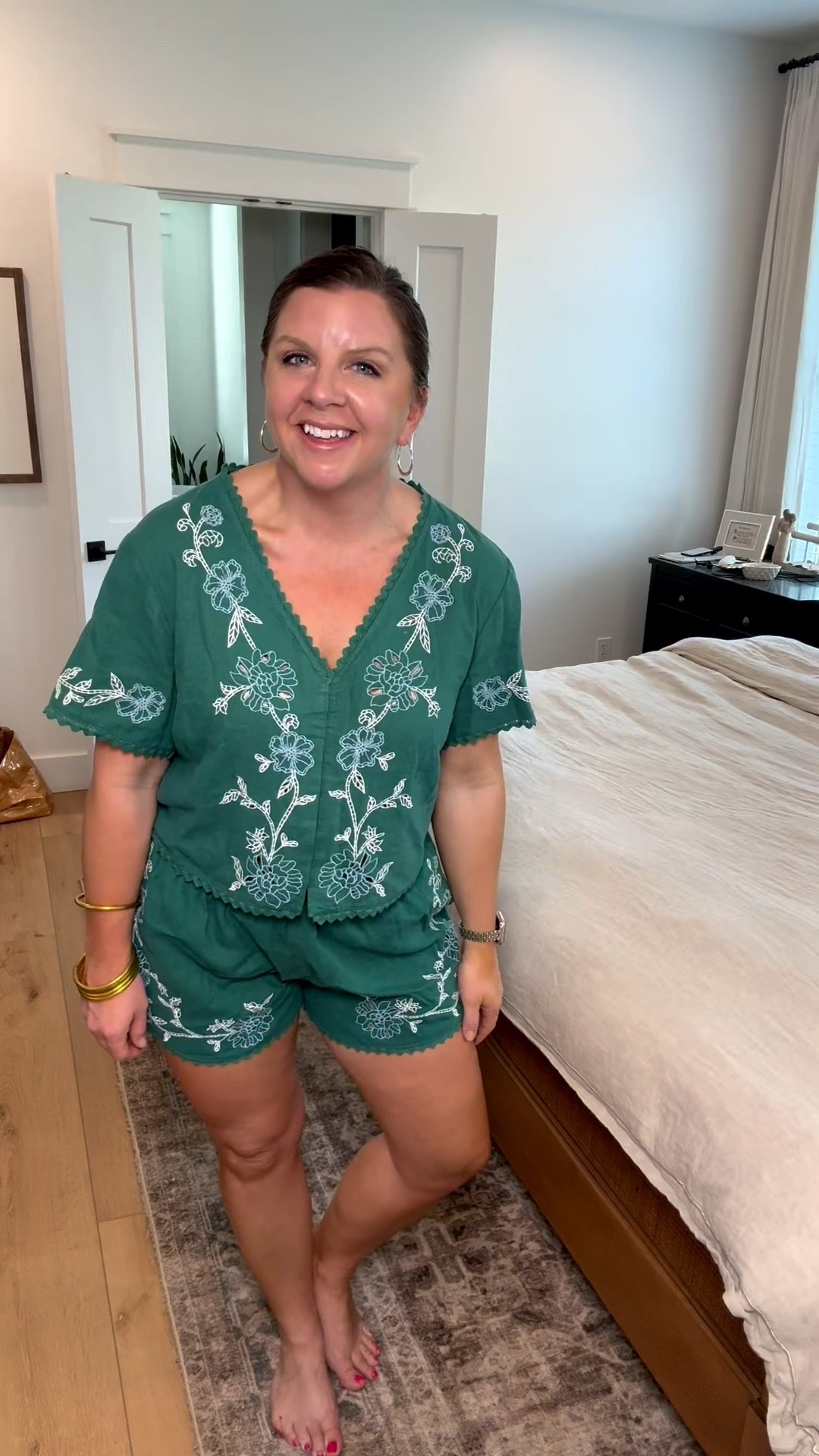 This set from Target will be perfect for Spring break or any of your upcoming vacations. 

2 piece set, short set, linen, embroidery, vacation, spring break, target 