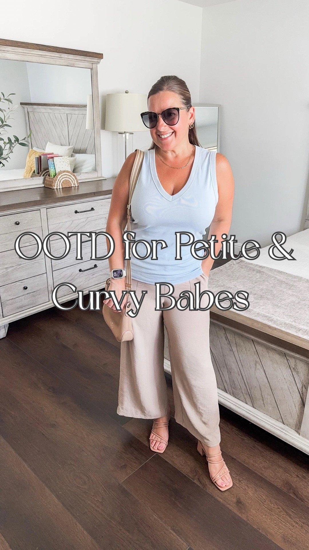 OOTD for my petite & curvy friends 👏🏼
Brunch with my bestie in this effortless summer look — comfy, chic, and pulled together ✨
Wearing a light blue tank + wide-leg linen pants (yes, they’re pull-on 🙌🏼)

Summer Style | Petite & Curvy Fashion 

#LTKOver40 #LTKStyleTip #LTKSeasonal