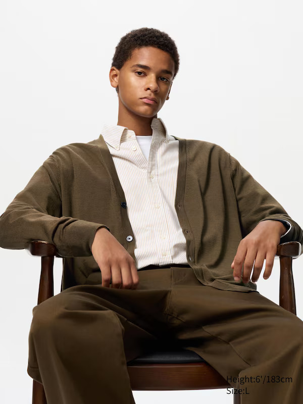Merino Cardigan | V-Neck | UNIQLO (US)