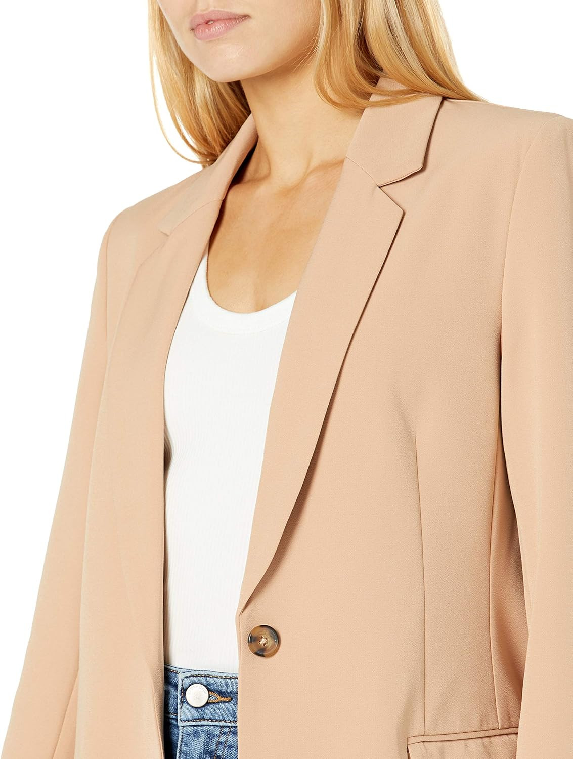 The Drop Women's Blake Long Blazer | Amazon (US)