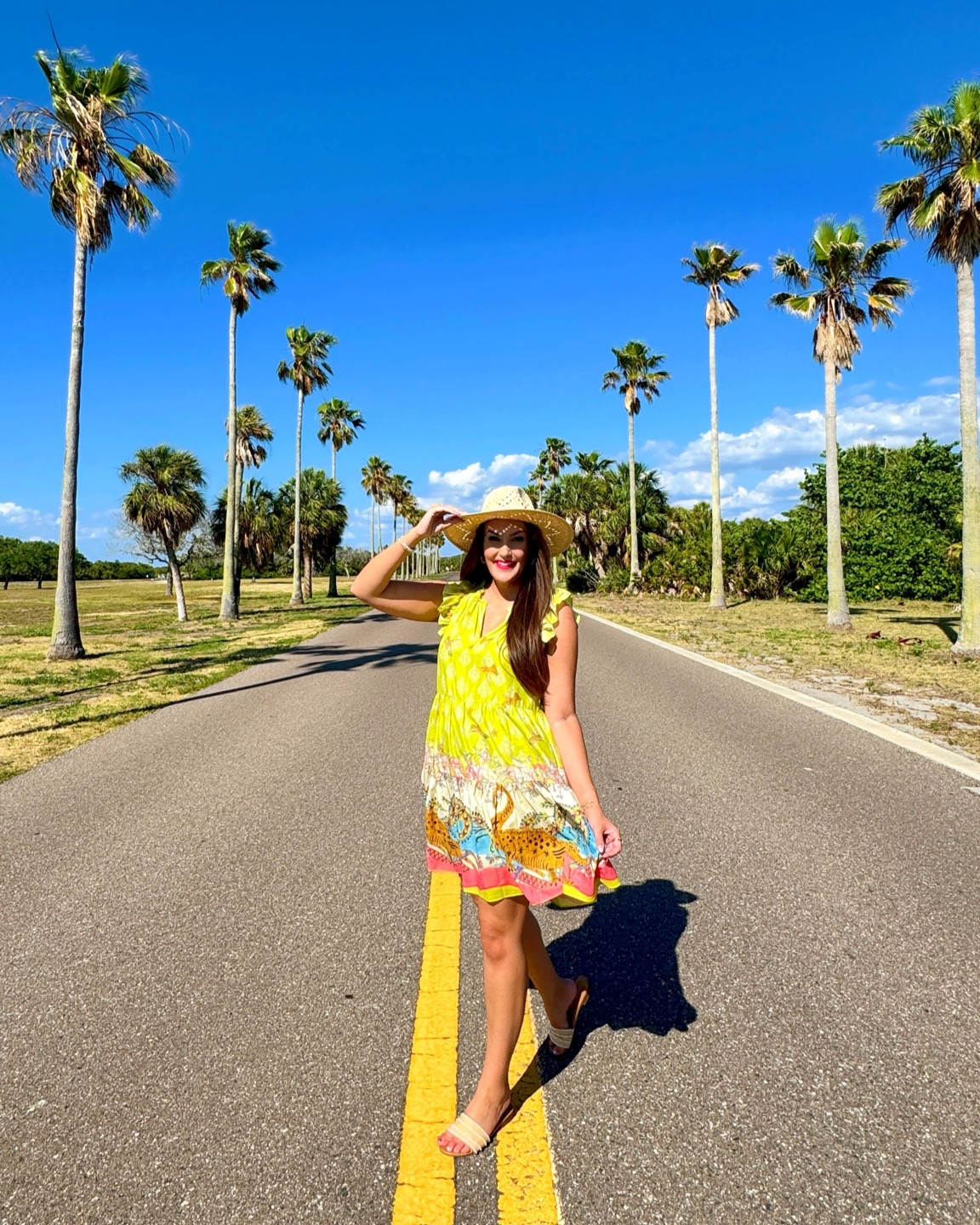 Seriously in love with this print from A Loves A, exclusively at Dillards 💛💚 This mini is perfect for the hot Florida summer! Available in maxi too and it’s so chic ✨

#LTKParties #LTKStyleTip #LTKSeasonal