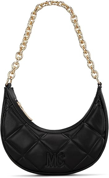 Milan Chiva Crescent Shoulder Bag for Women Underarm Purses Mini Clutch Handbag | Amazon (US)
