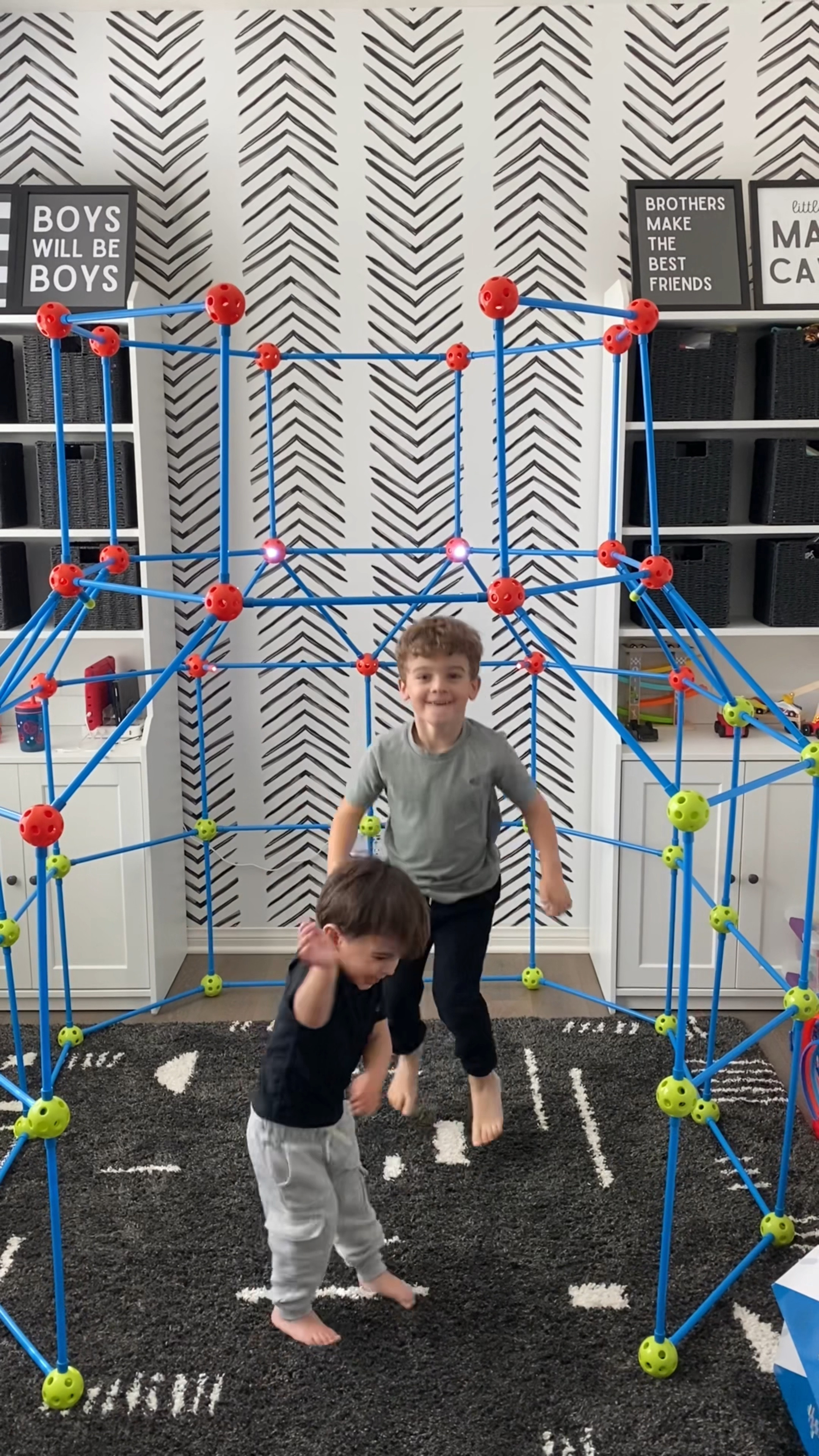 Mama’s, have you been stuck in the house and struggling trying to keep your kids entertained these winter months? If so, I have a solution for you! We’ve been playing with these @intelliotoys Bright Builder fort kits and have been having so much fun! The boys are always asking me to build forts and these have been keeping them busy while also helping keep my couch cushions off the floor 🤪 They’re STEM authenticated and really let your child use their imagination! Click the link in my bio to order yours ❤️ 

intelliotoys , kidstoys, stemtoys, educationaltoys , buildingtoys toys for kids, boymama, toddlermom, kids gift idea, toddler gifts, kids birthday gift, kids Christmas gift 

#LTKkids #LTKVideo #LTKfamily