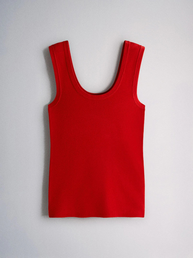 Marineblauw/rood/cr\u00e8me - The Set 3 Pack Contrast Knit Vests | Next EU