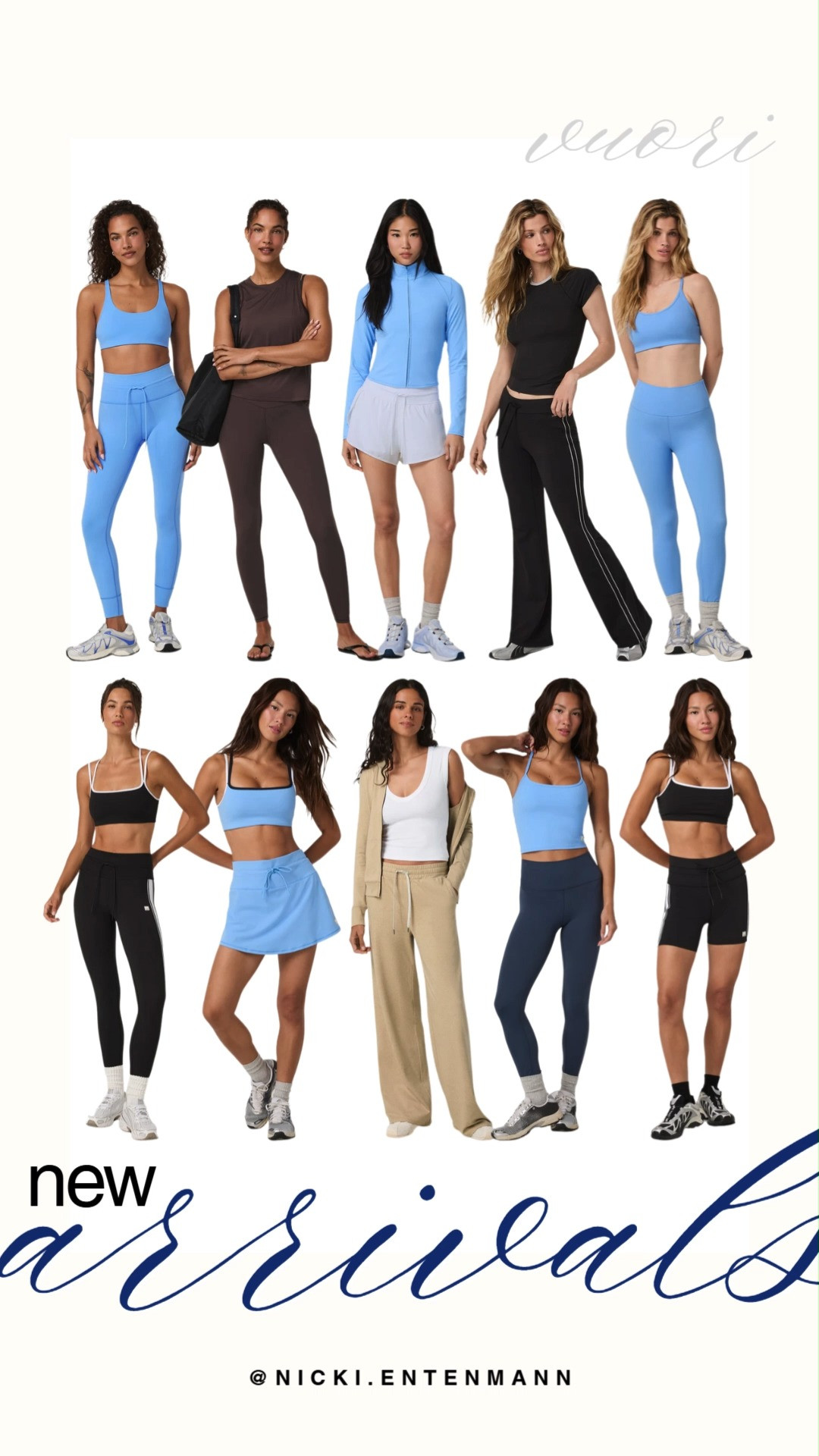 Discover fresh Vuori new arrivals featuring vibrant light blue matching sets, sleek high waisted leggings, performance skorts, and ultra soft lounge pants offering premium performance and casual comfort for workouts or everyday wear. #vuori #vuoriclothing #activewear #athleisure #newarrivals #workoutstyle #gymfit #everydaystyle #shoppinghaul #modernliving 👟🩳✨ 

 #LTKootd #LTKActive #LTKSaleAlert