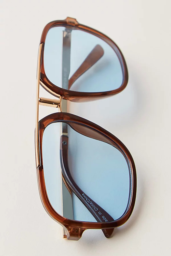 Janis Detail Aviator Sunglasses | Free People (Global - UK&FR Excluded)