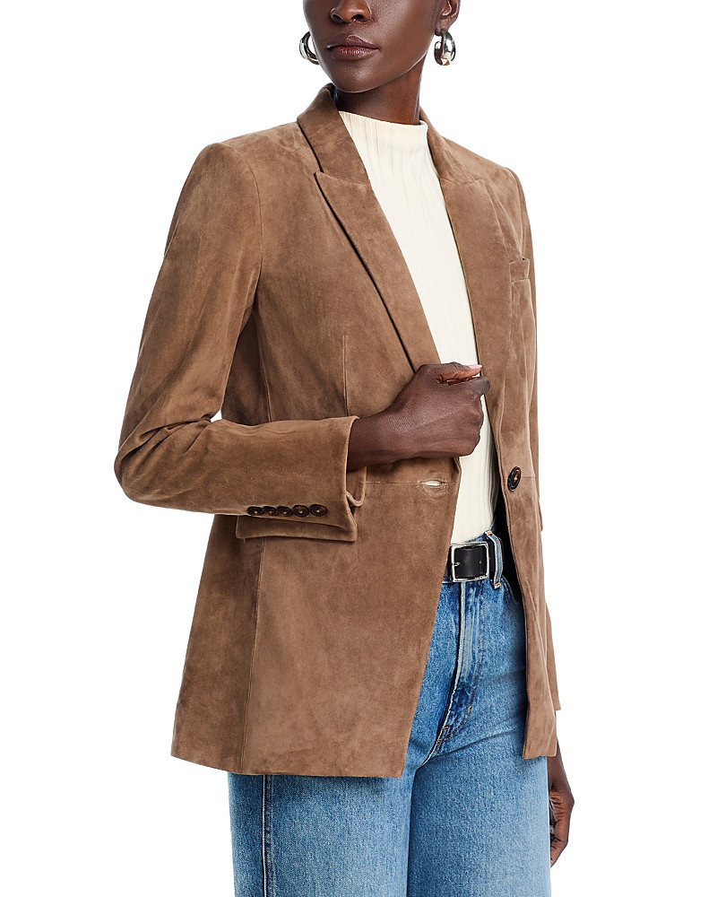 Veronica Beard Duane Suede Dickey Jacket | Bloomingdale's (US)
