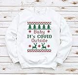 Baby Its Covid Outside, Xmas 2020, Christmas 2020, Quarantine Christmas, Ugly Christmas Sweater, Wom | Amazon (US)