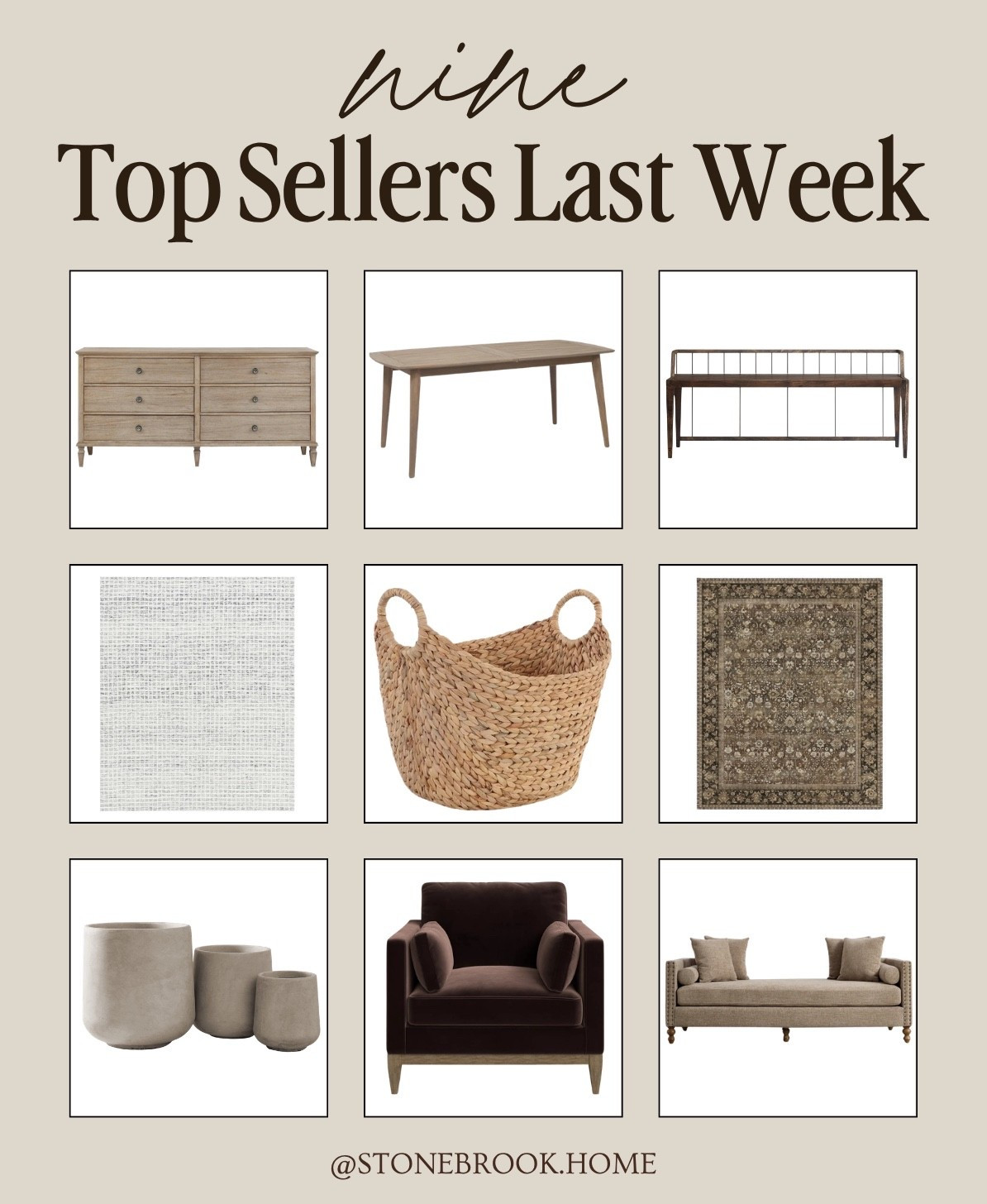 Nine top sellers last week! These finds are 🤌🏼🤌🏼

Home decor, home decor finds, interior styling, interior design inspiration, home styling ideas, neutral home decor, timeless home decor, classic home decor, transitional home decor, traditional home decor, designer inspired home decor, affordable home decor, luxury home decor look for less, curated home decor, collected home decor, budget friendly home decor, high end home decor for less, home decor recommendations, home decor roundup, interior styling, interior styling ideas, interior design inspiration, home styling tips, neutral interior design, modern traditional interiors, transitional interior design, classic interior design, timeless interiors, curated interiors, collected home style, warm neutral interiors interior styling, interior styling ideas, interior design inspiration, home styling tips, living room styling, bedroom styling ideas, entryway styling, kitchen styling decor, coffee table styling, console table styling, shelf styling ideas, neutral interior design

#HomeDecor #InteriorStyling #NeutralInteriors #ModernTraditional #TimelessDesign #HomeInspo #LayeredHome #LivingRoomInspo #InteriorDesignIdeas #DesignInspiration #CozySpaces #InteriorDetails #homestylinginspo #homerefresh #InteriorDetails #homestylinginspo
#wayfair #loloirugs #newrug 


#LTKSeasonal #LTKHome #LTKSaleAlert