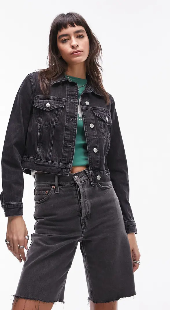 Tilda Crop Denim Jacket | Nordstrom