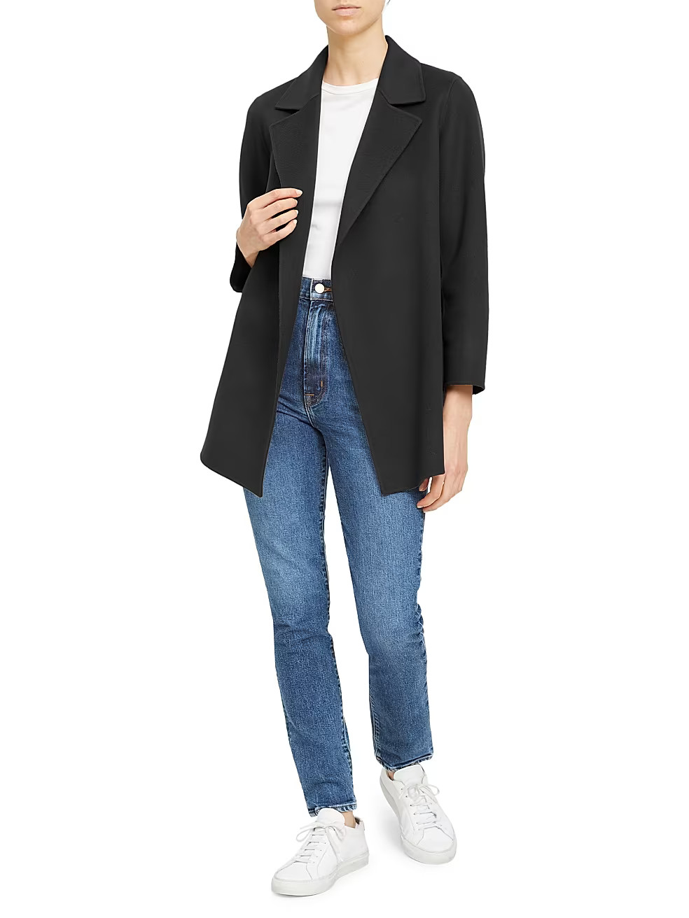 Theory Clairene Wool-Cashmere Coat | Saks Fifth Avenue