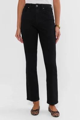 Molly Black Straight Leg Jeans | Avara