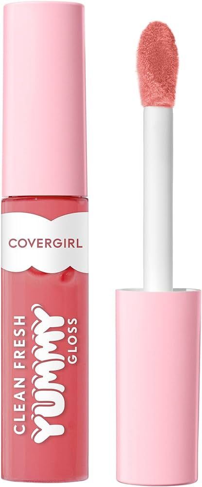 COVERGIRL Clean Fresh Yummy Gloss Daylight Collection, Hydrating, Glossy Shine, Vegan Formula, Tw... | Amazon (US)