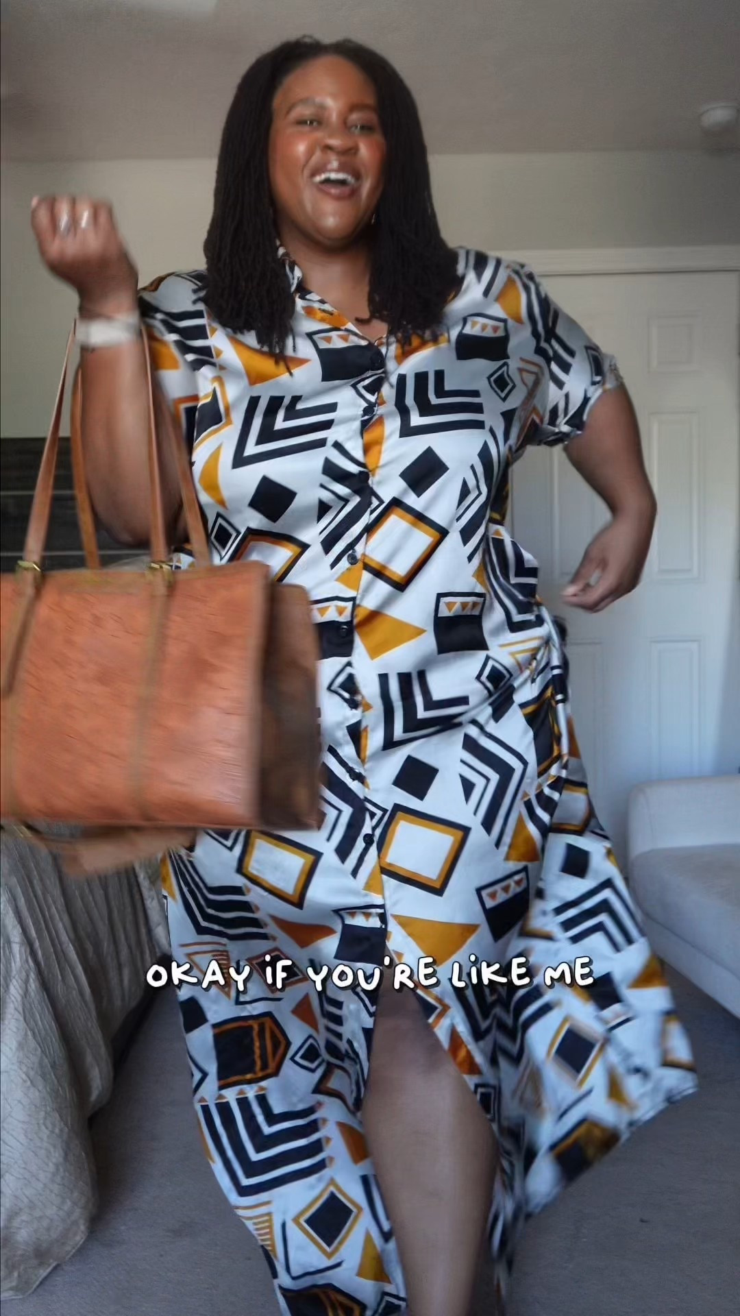 This faux leather tote is for all my travel girlies! Not only is it fashionable, but it is also functional. There are pockets, compartments and zippers all throughout this bag for everything from lip liner to your laptop to a camera. I literally take this with me every time I get ready to go on a trip. I’m linking to a few alternatives, but this bag comes in lots of colors and two sizes. I have the 15.6 in one. 

The caftan is an oldie from MyObioma.com! Give them a try though and use my code “ELLIE15” for 15% off! Enjoy!

#LTKWorkwear #LTKSaleAlert #LTKItBag