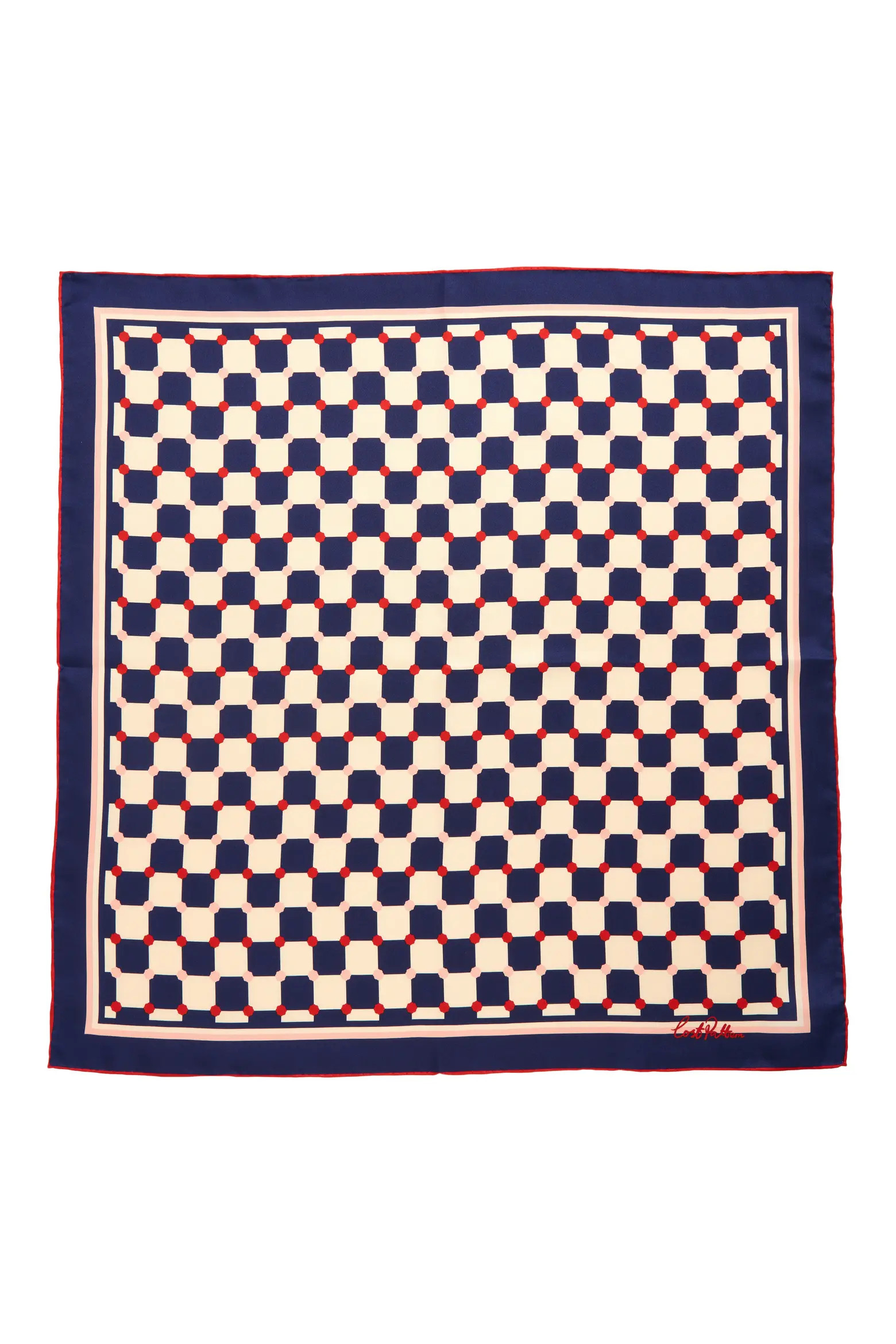 Checkerboard Silk Square Bandana | Nordstrom | Nordstrom