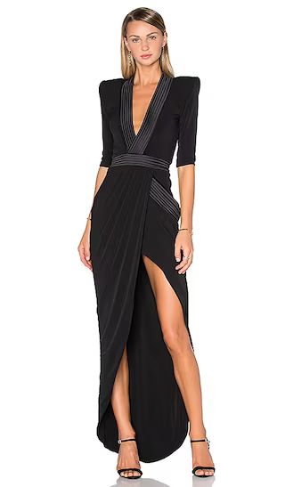 Eye Of Horus Gown in Black | Revolve Clothing (Global)