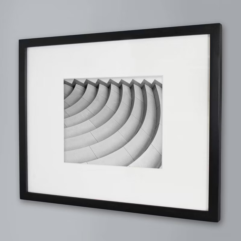 14" x 18" Matted to 8" x 10" Thin Gallery Frame Black - Made By Design™ | Target