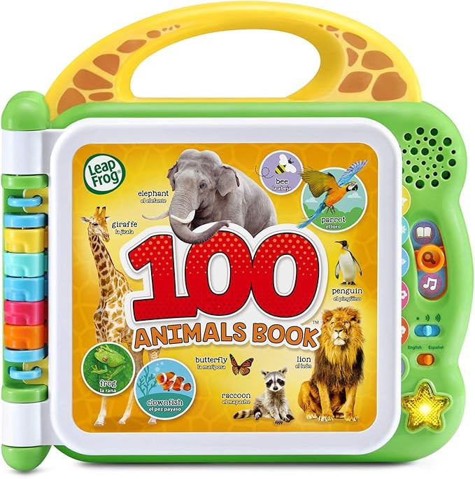 LeapFrog 100 Animals Book, Green | Amazon (US)