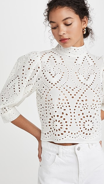 Stephanie Lace Blouse | Shopbop
