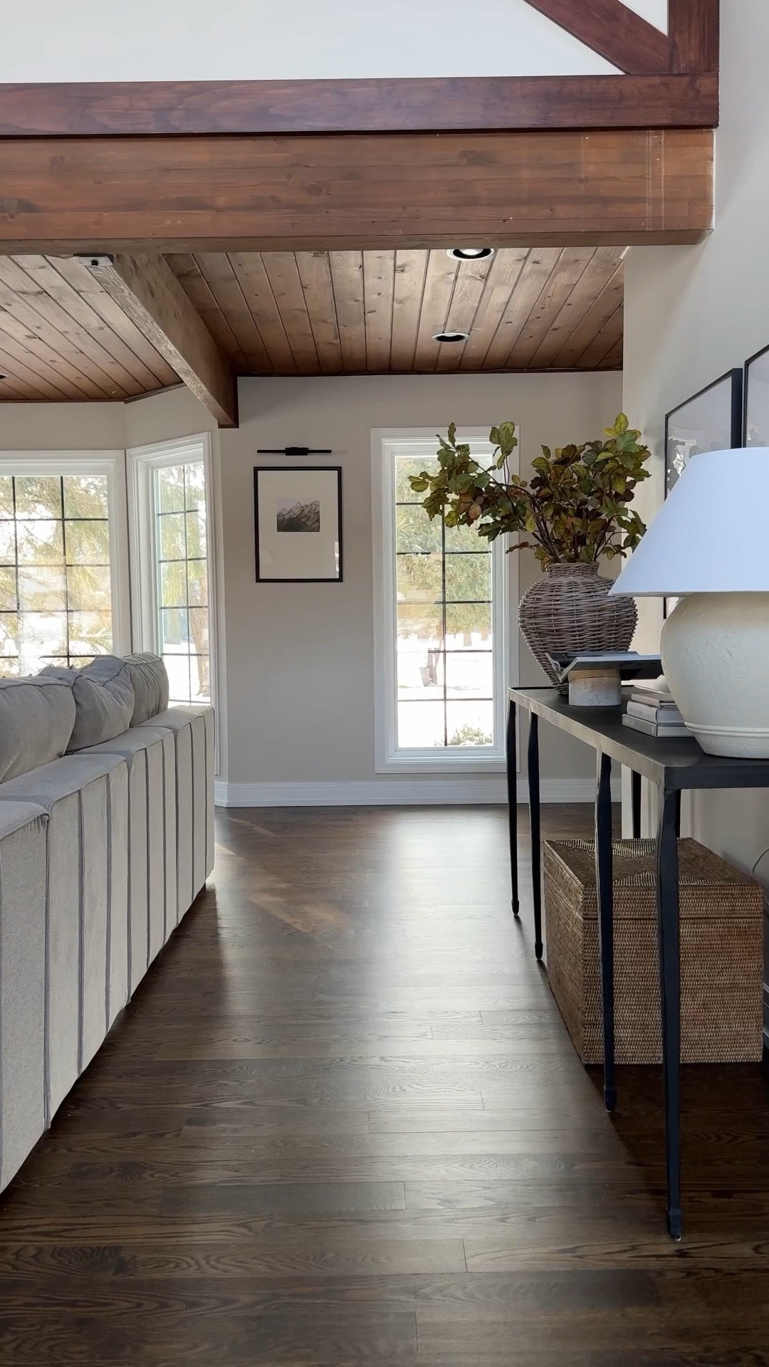 A new favorite view of mine! I refreshed our console table for the remaining winter season, and I couldn’t love it more. This console was a top clicked item this week—it’s so beautiful and such amazing quality. Linking a similar option at Target too! My Afloral stems are on sale through today with code GREENS20 and after today with code LAH20! 

#LTKsalealert #LTKstyletip #LTKhome
