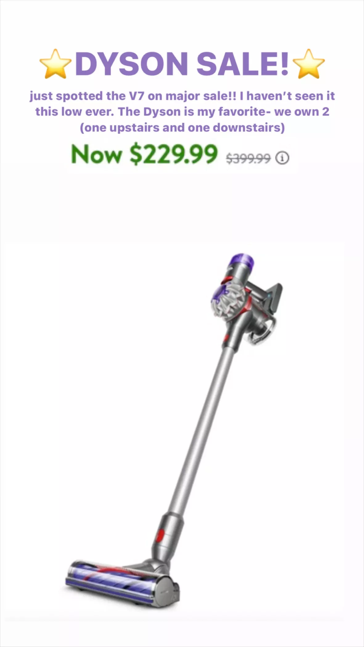 Buy Dyson V7 Complete Cordless Vacuum online