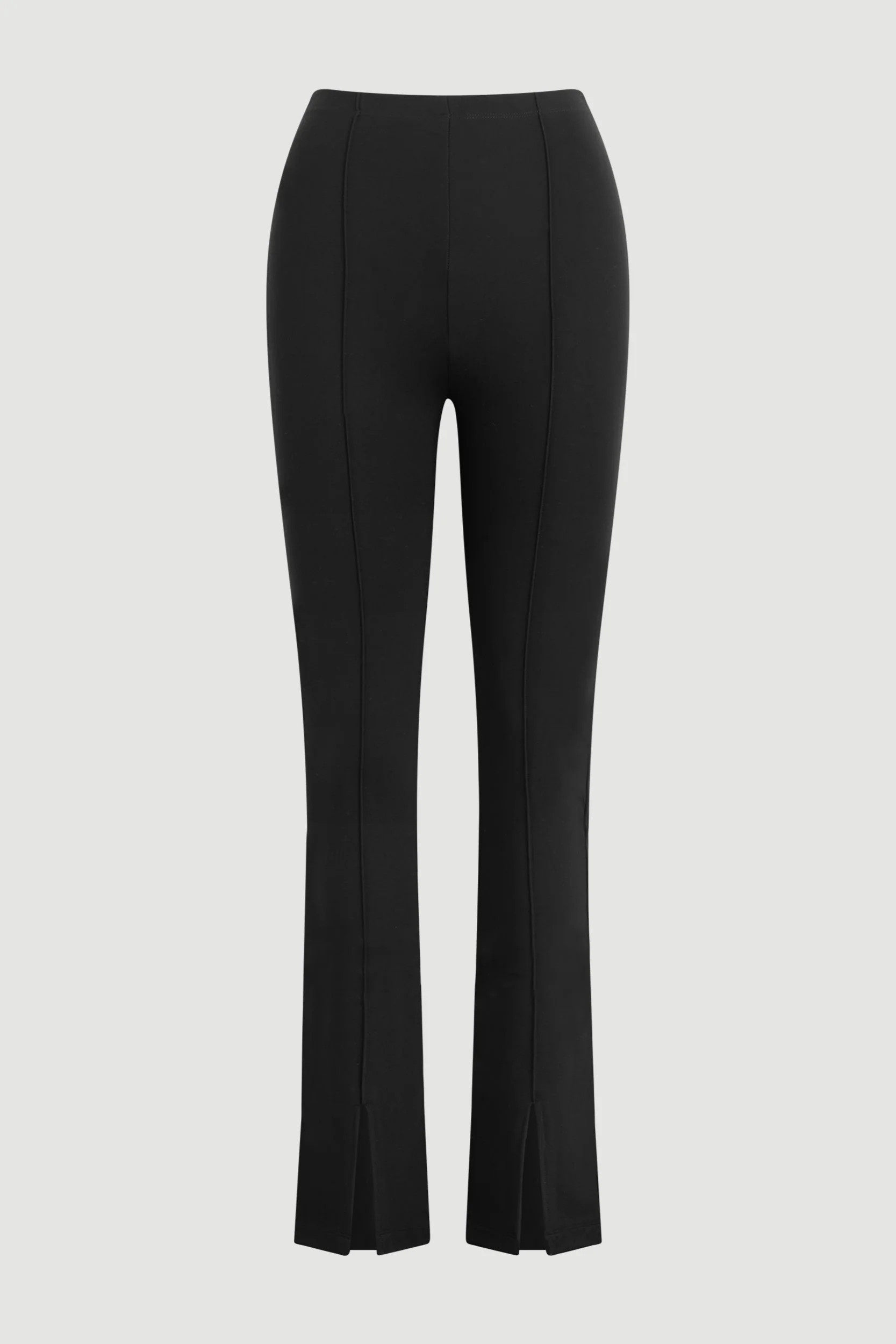 Cass Front-Split Ponte Stretch Pant | Modern Citizen