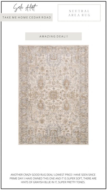 Major sale on this best selling rug!!! I owned this and loved it. Super soft, works better with cool tones. Has some grayish blue in it! Great quality.

Area rug, neutral rug, Loloi rug, amazon home, Amazon finds 

#LTKfindsunder100 #LTKhome #LTKsalealert