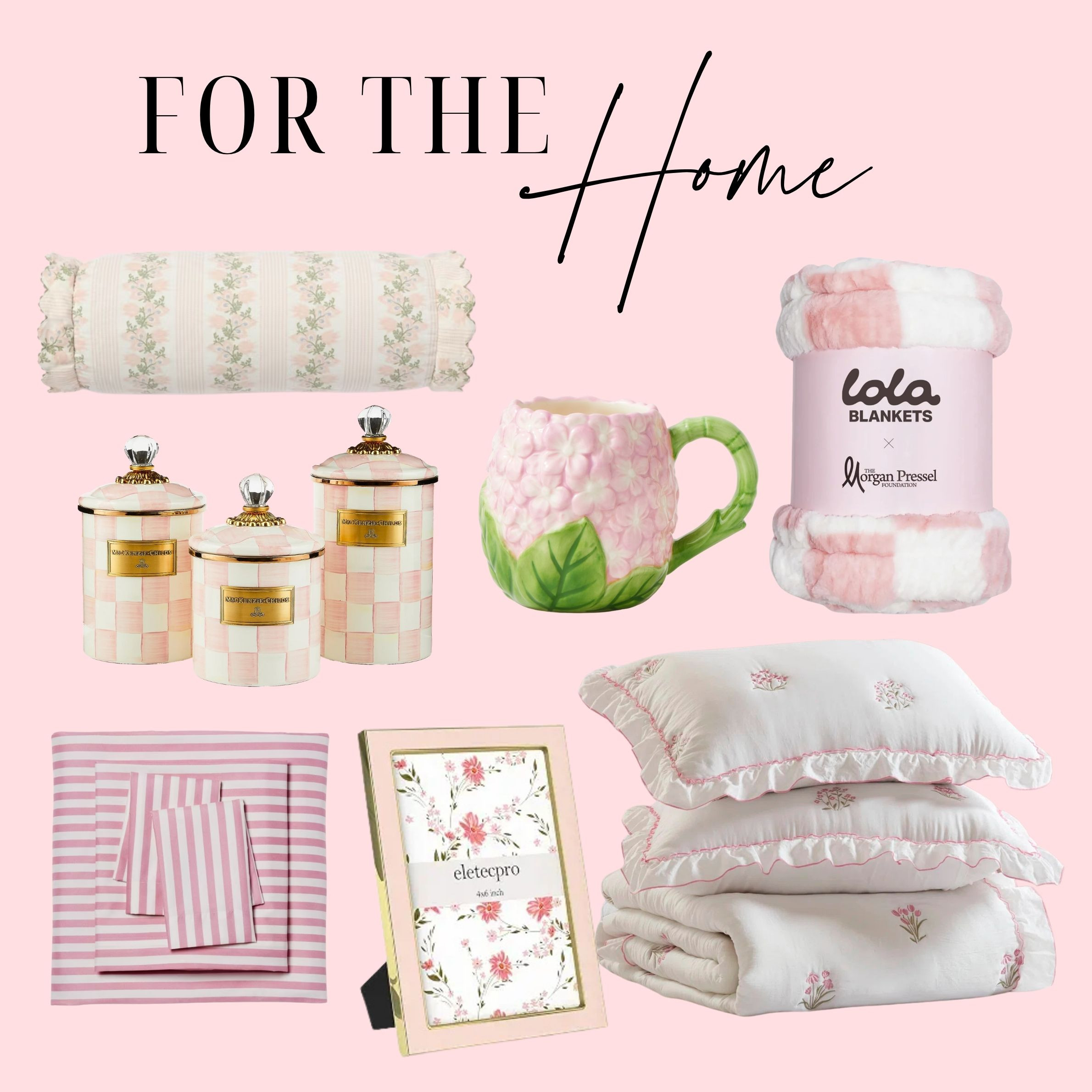 Cozy home finds for the girl that loves pink!  

 #LTKmorningroutine #LTKselfcare #LTKHome