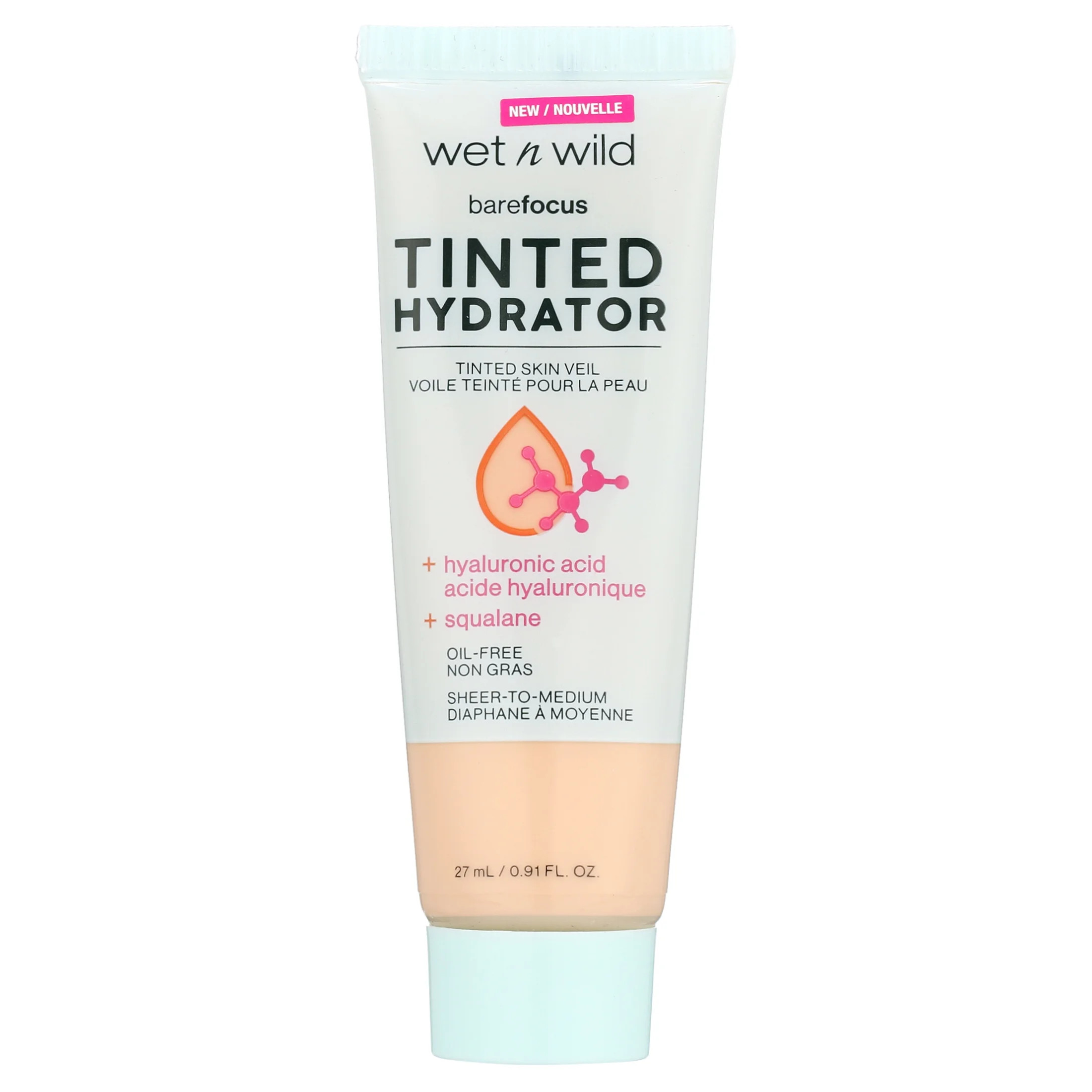 wet n wild Bare Focus Tinted Hydrator Tinted Skin Veil - Porcelain- Porcelain | Walmart (US)