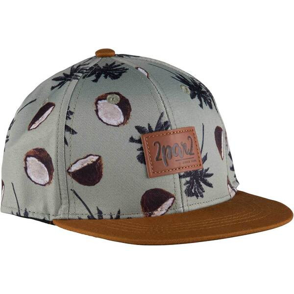 Printed Cap Green-Grey Coconut, Green-Grey Coconut | Maisonette