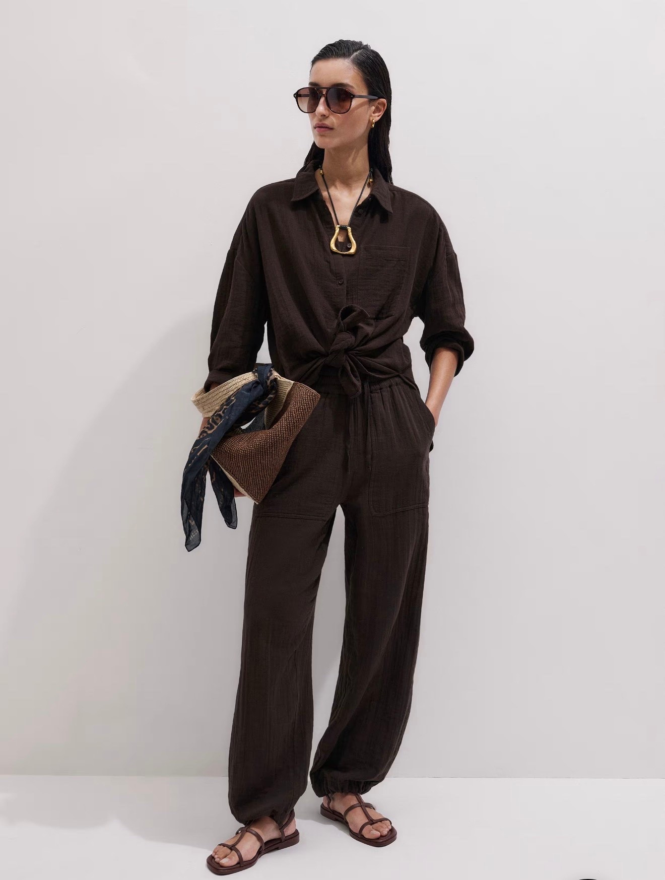 This cheesecloth co ord has so many outfit possibilities - and it’s my favourite summer fabric - so easy to pack!

#LTKsummer #LTKstyletip #LTKover50style