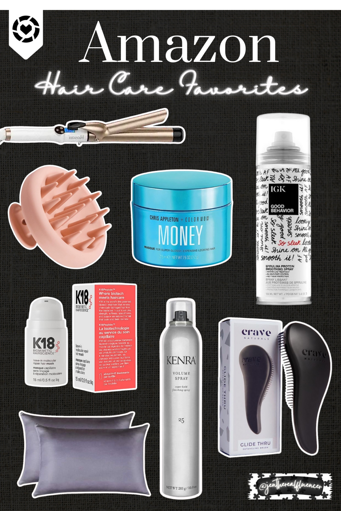 Amazon hair care favorites, affordable beauty, beauty must haves, volume spray, Kenra, silk pillowcase, curling iron, igk, smoothing spray, hair mask, colorwow, crave, hairbrush, k18, scalp massager 

#hair #tool #volume #root #voluminous  #blonde #silver #gray #grey #purple  #curls #texture #body   hair style, hair styling, hair tools, hair tool,  heat protectant, heat, hair volume, root volume, volume at the root, purple, silver, gray, grey, purple hair, silver hair, gray hair, grey hair, blonde hair, curls, hair curls, long hair, hair texture, hair body, wand, curling iron, straightener, waver, curling wand, hair waver, wavy hair, straight hair 

#LTKunder100 #LTKbeauty #LTKSeasonal