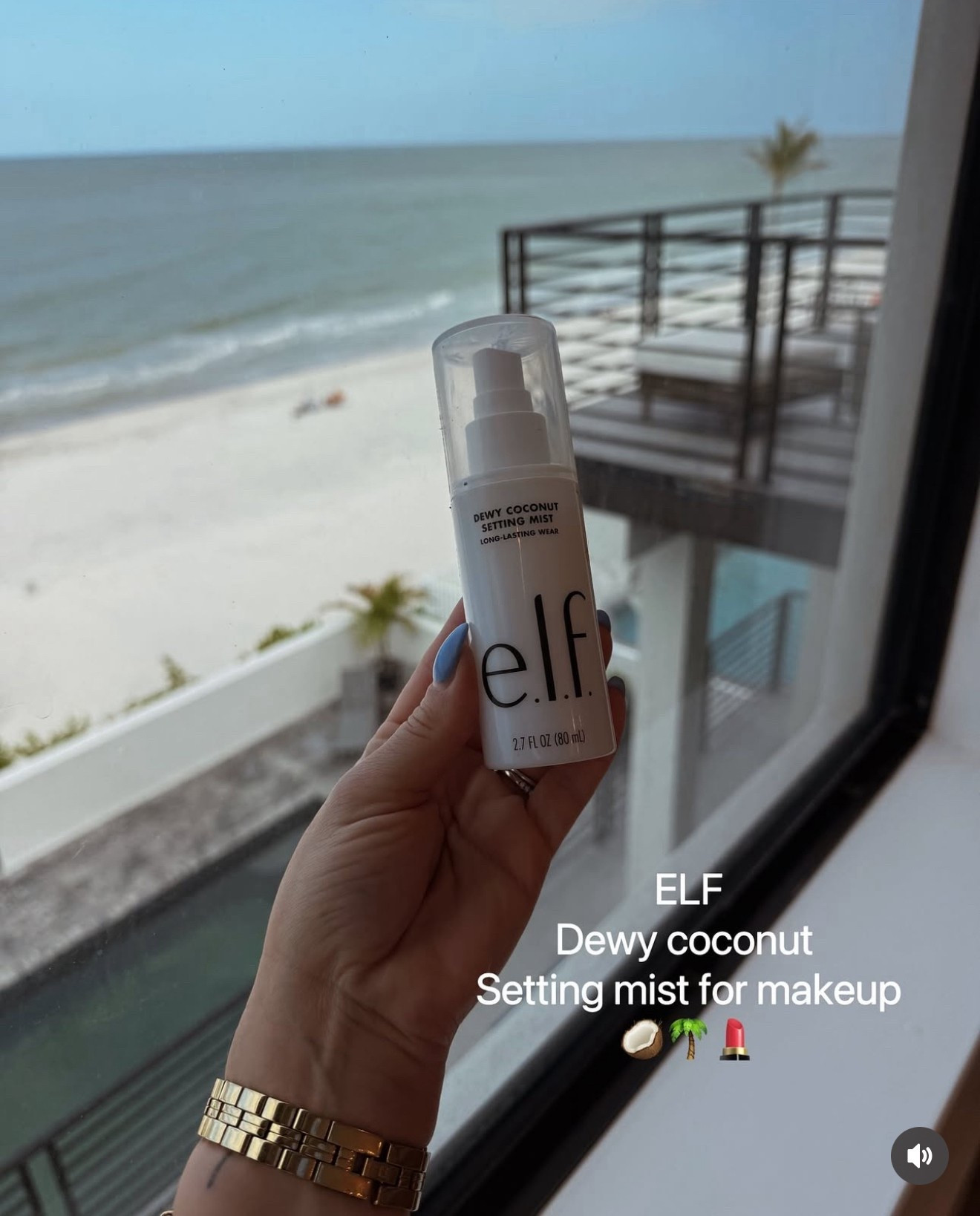 ELF dewy coconut setting mist! 

#LTKStyleTip #LTKBeauty #LTKSwim